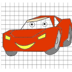 Рисование по клеточкам для детей