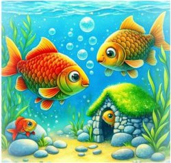 Застенчивость карасика