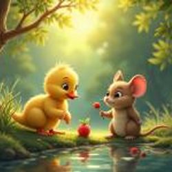 Любопытный утёнок Кряк