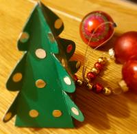 Поделка - новогодняя ёлочка